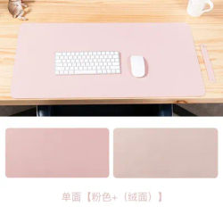 Nouveau tapis de souris de bureau 2026, 90x45/80x40/70x35/60x30cm, tapis de table étanche pour ordinateur, grand tapis de bureau en cuir PU double face