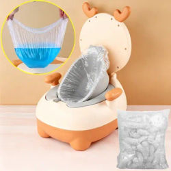 Universal Kids Travel Toilet Bags Leakproof Baby Potty Training Toilet Seat Bin Bags Baby Poop Bag Disposable Potty Liners