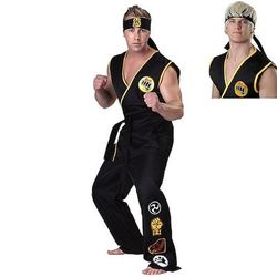 cobra kai karate kid abiti in maschera uomo donna ragazzi film cosplay sport cosplay top nero pantaloni cintura in vita carnevale festa dei bambini mascherata per ragazze giornata mondiale del libro