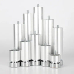 4 Pieces M10 Thread Bed Frame Legs Replacing Adjustable Furniture Support Legs for Cabinets Dining Table Bathroom Kitchen Beds