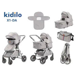 Kidilo children's stroller stroller can sit and lie down, newborn baby lightweight folding baby walking artifact