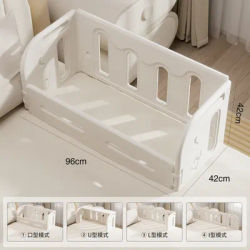 Wholesale indoor household baby unilateral bed enclosure anti-drop bed artifact anti-drop protective fence children's baby bed