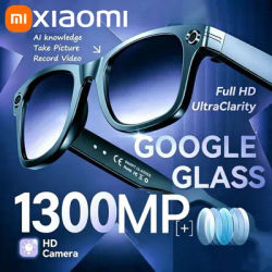 Lunettes Intelligentes Xiaomi 8K Professionnelles avec Caméra d'Enregistrement Vidéo HD, Appel Bluetooth ChatGPT, Traduction Linguistique et Musique – Lunettes de Soleil pour Hommes