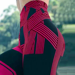 Leggings Push Up taille haute sans couture pour femme, pantalon de sport, fitness, course à pied, yoga, gym