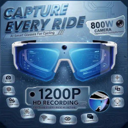 Lunettes de soleil polarisées 4K intelligentes IA avec caméra HD 800W, appel Bluetooth et traduction pour hommes, cyclisme, anti-éblouissement, conduite, UV400, IP54