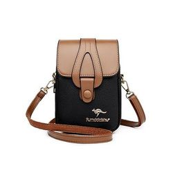 Borsa a tracolla da donna in similpelle multicolore per cellulare, con tracolla regolabile e mini borsa a spalla multi-scomparto, ideale per viaggi, vacanze, shopping, passeggiate e uso quotidiano.