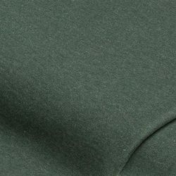 Tissu sweat de coton "basique", vert/chiné