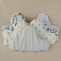 Solid Color Baby Highchair Cushion Folding Built in Air Pump Baby Sitting Inflatable Cushion Outdoor Sitting Training