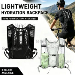 Lightweight Hydration Vest Running Backpack Water Chest Pack with Phone Storage Pocket for Hiking Cycling Marathon