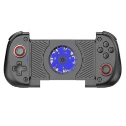 2 IN 1 Cooling Fan Stretching Gamepad X3 for Multi-Platform with Dual Hall,Dual vibration Motors&intelligence Bluetooth Chip