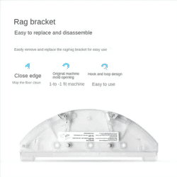 CKFAM-For Roidmi Eve Plus Robot Replacement Mop Holder Vacuum Cleaner Parts Mop Module Household Cleaning
