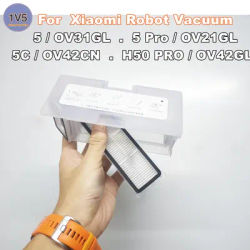 Original Dust Box HEPA Filter For Xiaomi Mijia Vacuum 5 / 5Pro / 5C / X20 Max/ H50 Pro Robot Vacuum Cleaner Accessories Dustbin
