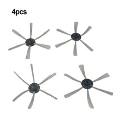 4Pcs Side Brushes For Multilaser HO041 For WAP W100 For Mondial For Taurus Robot Vacuum Cleaner Sweeping Replacement Parts Acces