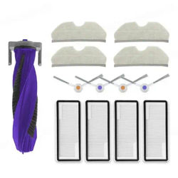 For Freo X Plus Robot Vacuum Cleaner Accessories Main Roller Brush Side Brush HEPA Filter Mop Pad Accessories [BWASCLIM]