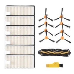 Y21A Replacement Parts for ECOVACS DEEBOT 600 601 605 710 N79 N79S Yeedi K600 K700 Robot Vacuum Cleaner Accessory Kit