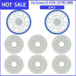 Mop Cloth Cover Plate For Ecovacs X5 OMNI / X5 PRO OMNI Robot Vacuum Cleaner Accessories Replacement