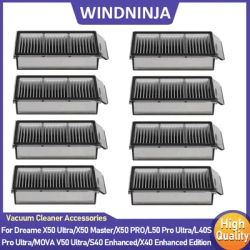 Vacuum HEPA Filter for Dreame X50 Ultra/X50 Master/L50 Pro Ultra/X50 PRO/MOVA V50 Ultra/X40 Enhanced Edition Vacuum Robot Vacuum