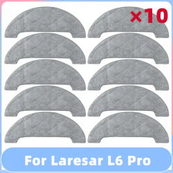 Compatible For Laresar L6 Pro Robot Vacuum Cleaner Mop Cloths Rag Spare Part Replacement Accessory Attchment