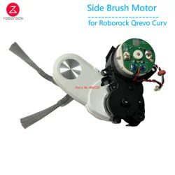 Original Side Brush Motor for Roborock Qrevo Curv Robot Vacuum Cleaner Parts External Swing Gearbox Electric Motor Accessories