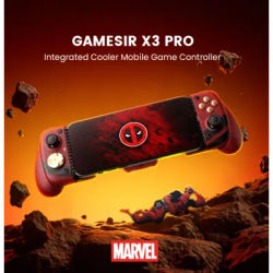 GameSir- X3 Pro Bluetooth mobile game controller-Disney IP Deadpool With Hall Effect Dual Rumble Motors For Android Phones