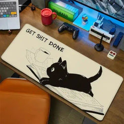 Tapis de souris café chat mignon tapis de bureau tapis d'ordinateur portable tapis Anime Xxl tapis de souris entreprise ordinateur portable Gamer ordinateur Table accessoires de jeu