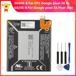 Batterie de remplacement G020A-B G020E-B pour Google pixel 3A XL pixel 3A Pixel 3lite batterie de téléphone Batteries de haute qualité avec outil