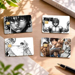 B-baki dou 4pcs 1Set Autocollant holographique laser pour carte de crédit, de débit ou bancaire