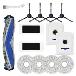 A65T-For Combo Robot Vacuum Vacuum Brush Dust Bag Filter Roller Mop Spare Parts