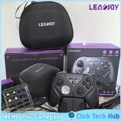 Leadjoy Wireless Bluetooth Game Controller Custom Tmr Joystick Compatible For Steam Pc Switch Ipad Mobile Phone Fps Apex Gaming