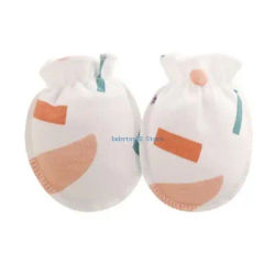 Y4UD Baby Anti-Scratch Gloves Face Protective Mittens Non-fluorescent Infant Gloves