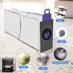 B26B For Narwal Flow 2 Robot Vacuum Cleaner 10PCS Dust Bag Replacement- High Dust Seal Bags Parts