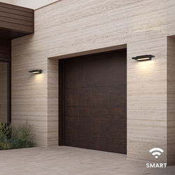 Brooklyn (Smart) | Modern Outdoor Sconce | 22" / App + Remote Control | Outdoor Lighting | MOD LIGHTING
