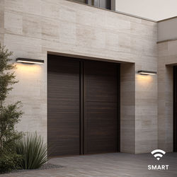 Brook (Smart) | Modern Outdoor Sconce | 16" / App + Remote Control | Outdoor Lighting | MOD LIGHTING
