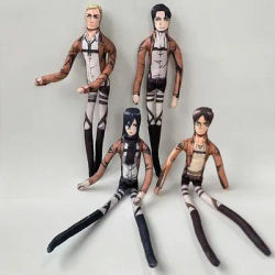 Anime Attacks on Titan Eren Jaeger Cosplay Body Wire Skeleton Action Figure Pillow Accessories Ornament Room Decoration Gifts