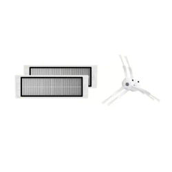 Side Brushes HEPA Filter For xiaomi mi SDJQR02RR Robot Vacuum Cleaner Filter Parts Accessories
