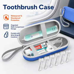 Étui de rangement pour Oral-B Pro/iO, Philips Sonicare, étui pour brosse à dents électrique Oral B, pour têtes de brosse, accessoires portables