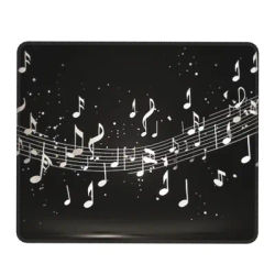 Tapis de souris à motif de symboles musicaux, tapis de souris pour clavier d'ordinateur, tapis de bureau pour PC de jeu, accessoires de bureau, tapis de table