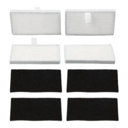 4/10 Pack Vacuum Filters Compatible with For MONSGA MR1 Robot Vacuum Cleaner Accessories for Dust Particles and Pet Dander