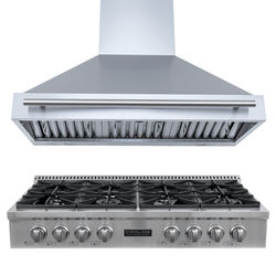 Proline 48" All-Gas Range + Hood Bundle | Save 10%