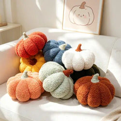 Funny Halloween Pumpkin Plush Cushion Pillow Cute Plush Hanging Pendant Soft Stuffed Toys Room Bag Decor Boy Girl Birthday Gifts