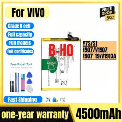 B-H0 pour VIVO Y7S/S1/1907/V1907/1907_19/V1913A : batterie de téléphone de haute qualité et de grande capacité, remplacement de batterie avec outils.