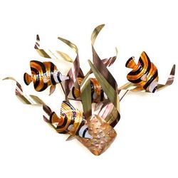 Banded Angel Fish Indoor/Outdoor Wall Art - Frontgate