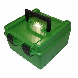 Mtm Case-Gard Handle Carry Rifle Ammo Boxes - Handle Carry Rifle Ammo Box 223 Wssm-7mm Rem Mag 100rd