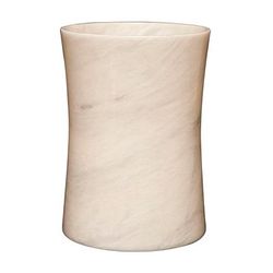 Padova Bath Accessories - Pearl White, Pearl White Waste Basket - Frontgate