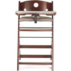 Keekaroo Height Right High Chair with Tray - Mahogany