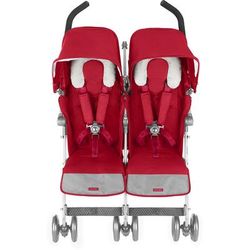 Maclaren Twin Techno Double Stroller - Persian Rose