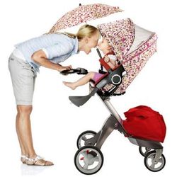Stokke XPLORY Stroller in Pixel Pink