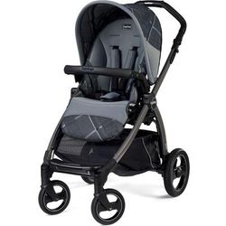 Peg Perego Book Pop Up Stroller - Portraits Grey
