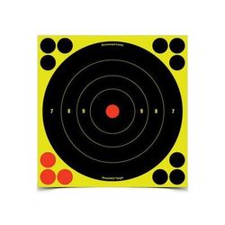 8 In. Bull's-eye Target 6 Sheets Hunting Supplies