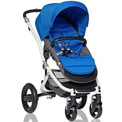 Britax Affinity Complete Stroller, White - Sky Blue